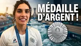 LE PETIT PALAIS DU SPORT AVEC LA BPCE ET ANGELE HUG, MÉDAILLE D'ARGENT AU KAYAK-CROOS JO2024