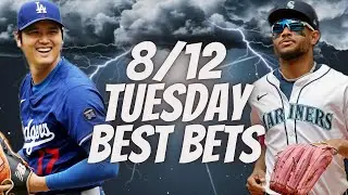 Best MLB Bets, Home Runs, Player Prop Picks, Parlays, FREE Tuesday Today August 12th 8/12