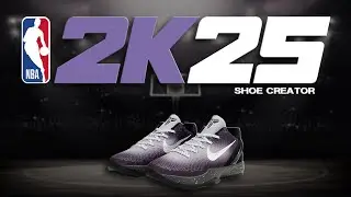 NBA 2K25 Shoe Creator - How to make Kobe 6 'EYBL'
