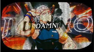TENGEN UZUI RAP | DAMN! | JETHRO X MIRAKLE [DEMON SLAYER AMV]