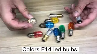 2023 where to find best mini colorful led bulb 24 FT e14 led bulb light manufacturer?