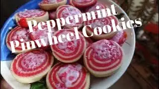 Peppermint Pinwheel Cookies