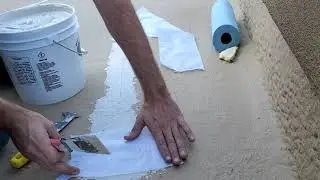 Foam Roof Bubble Repair
