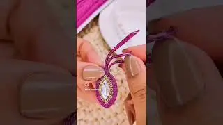 Tutorial Aretes Soutache #diy #earrings #handmade #diyaccessories #aretes #soutache #manualidades
