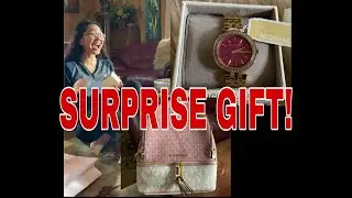 Surprise for Alex//MK Watch & Backpack//#shorts