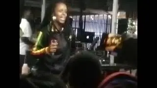 Fyah Mama live performance at Bondex club in Bondo town 22nd April