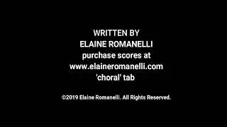 Lenten Service Music: Bilingual Spanish/English Church Service Music Score by Elaine Romanelli