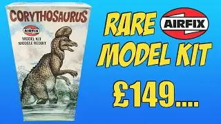 Super Rare Airfix Dinosaurs Scale Model Kit - Unboxing!