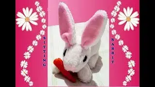 Soft Toys Sitting Rabbit (Bunny)