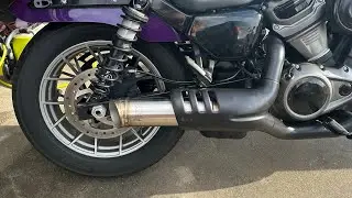 2023 Nightster S S&S slip on vs Kruesi originals stealth slip on #kruesioriginals #stealthpipes