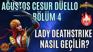 CESUR D&Uuml;ELLO 4. B&Ouml;L&Uuml;M | Lady Deathstrike Boss Nasıl Ge&ccedil;ilir? MCoC Ağustos 2025 Rehberi #mcoc