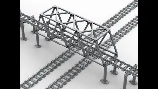 Trixbrix.eu 4-Span Train Bridge