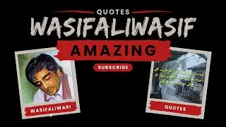 wasif ali wasif quotes collection |Life changing inspirational quotes| #viralvideo #quotes