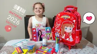 Material Escolar 2026|Luluca, Luccas Neto- Os Aventureiros ❤️Gi