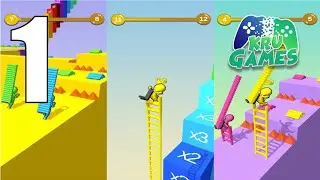 Ladder Race Gameplay Walkthrough #1 (Android, IOS)