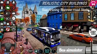 👉🏻Narrow road state bus driving ✅🔥reslistic bus and features 💥💯
