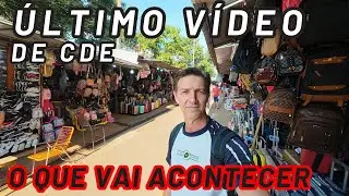 Rolé Pelo Centro de Cde - Último Vídeo no Paraguai - Teremos Novidades