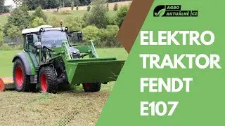 Poprvé v ČR: Elektrický traktor FENDT e107 Vario