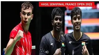 HASIL SEMIFINAL FRANCE OPEN 2022