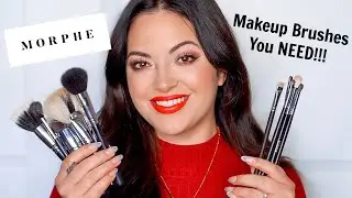 MY TOP FAVORITE FACE & EYESHADOW BRUSHES FROM MORPHE || ALL UNDER $16