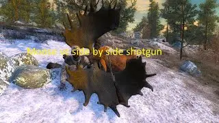 The hunter classic, moose vs side by side shotgun
