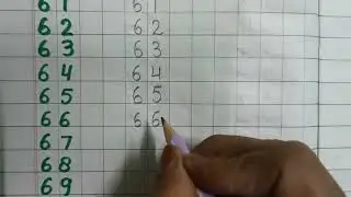 61 to 70 counting w/l