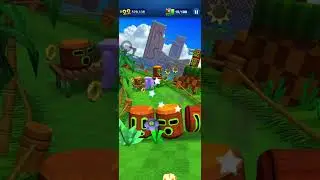 Sonic Dash (Gameplay) (Collecting 90 Jingle Belle Amy cards with Cream the Rabbit)