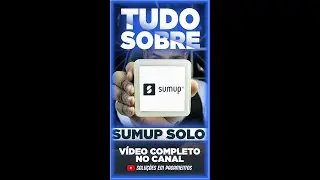 NOVA MAQUINA DE CART&Atilde;O SUMUP SOLO  #shorts