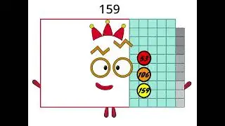 All the Numberblocks 101 - 200 in the Numberblocks Band! (MY VERSION!) The 4th of July Special!
