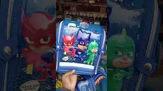 pj masks kindergarten class school bags