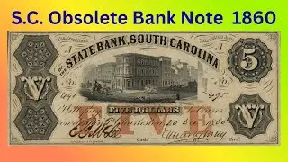 Obsolete Bank Note 1860
