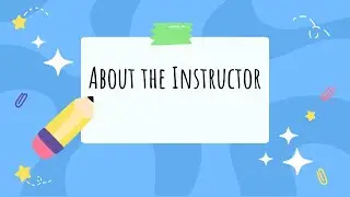 WeVideo 2021 About the Instructor