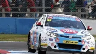 2014 Dunlop MSA British Touring Car Championship - highlights from Donington Park