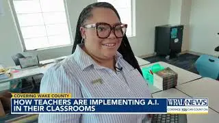 Wake teachers implementing AI as an aid to learning