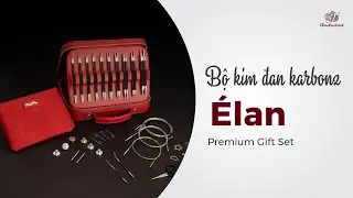 Bộ kim đan Holiday Gift Set bằng karbonz – Élan của Knitpro