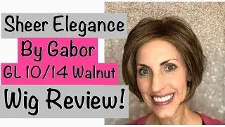 SHEER ELEGANCE by Gabor GL 10-14 Walnut Wig Review