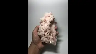 543g Pink Halite Raw Specimen Crystal