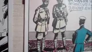 Hugo Pratt's CORTO MALTESE Exhibition at Malta Comic Con 2012