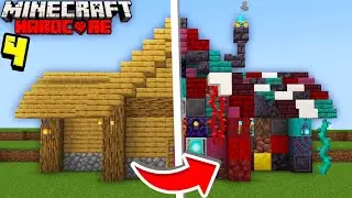 Building With Every Nether Block in Hardcore Minecraft