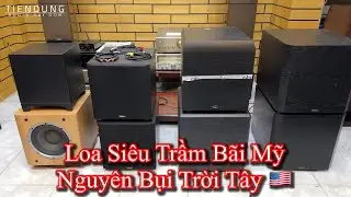 CẬP NHẬT LOA SIÊU TRẦM HÀNG BÃI MỸ - Loa Sub Paradigm 1000 hỗ trợ dàn âm thanh bãi