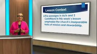 Sunday School Lesson At-A-Glance (SSL-AAG)