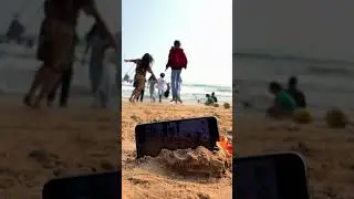 समुद्र की लहरे और Moj Masti 😍।।#cgvlog #singing #Dance #song