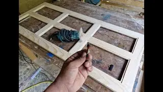 Como hacer rebajes para vidrios con router de palma y fresa de corte recto