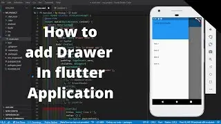 Flutter - Creating Custom Material Navigation Drawer [Drawer]