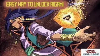 HOW TO UNLOCK AIGAMI! EASY FARM, AUTO DUEL! [DUEL LINKS SOLO]