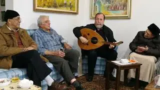 Joseph Matar studio: Father Jean Jabbour. Playing Oud and Singing Aatini al Naya wa Ghanni of Fairuz