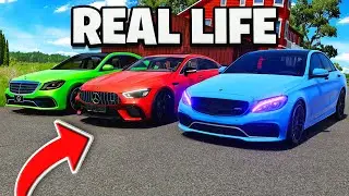 Играю в BeamNG Drive, как в РЕАЛЬНОЙ ЖИЗНИ с AMG