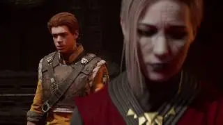 STAR WARS Jedi: Fallen Order Merrin Joins Cal Cutscene