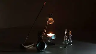 Winter magic night. Relax with time sounds.