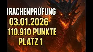 Atlantica Online Europe - Drachenprüfung am 03.01.2026 mit 110910 Punkten derzeit Platz 1